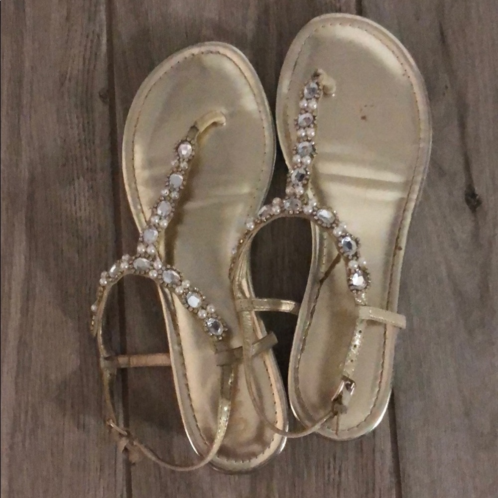 Beaded sandals